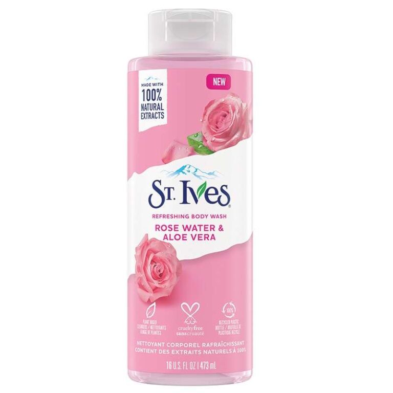 ST.Ives-โรส&อโล เจลอาบน้ำ 473 ml.