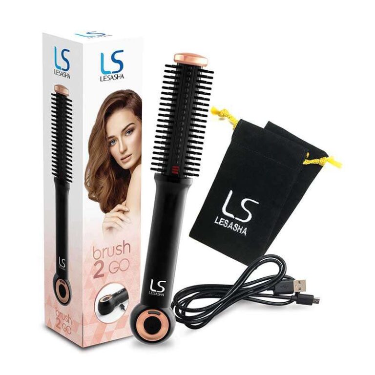 Lesasha Brush 2 Go หวีแปรงม้วนผมไฟฟ้าแบบไร้สาย  รุ่น LS1203