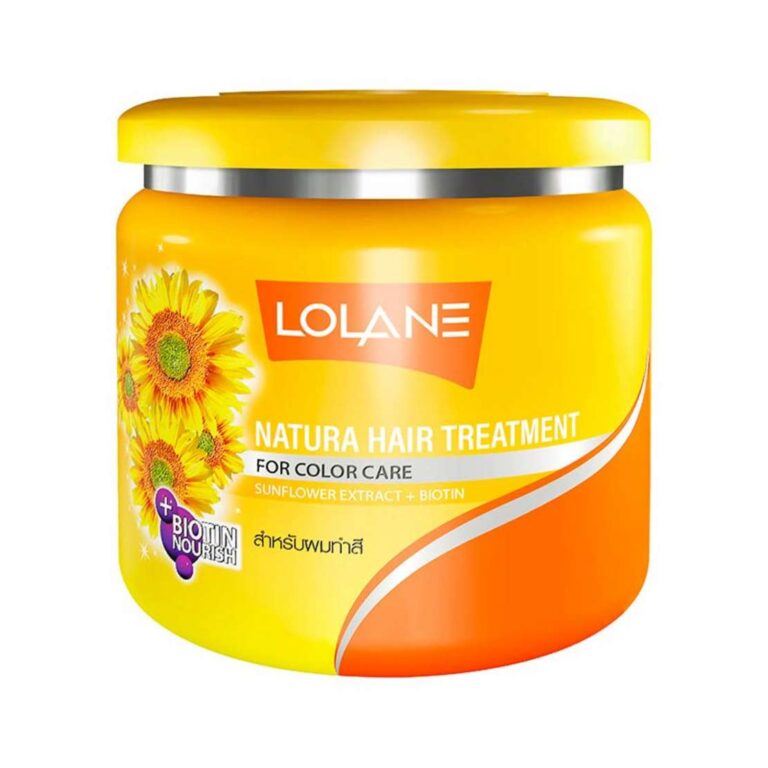 Lolane โลแลน เนทูร่า แฮร์ ทรีทเม้นท์ สูตรสำหรับผมทำสี 500ml.