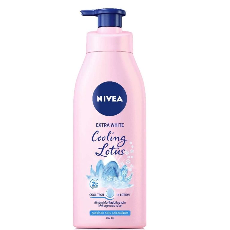 Nivea นีเวีย โลชั่น คูลลิ่ง โลตัส ไวท์ 350 มล.