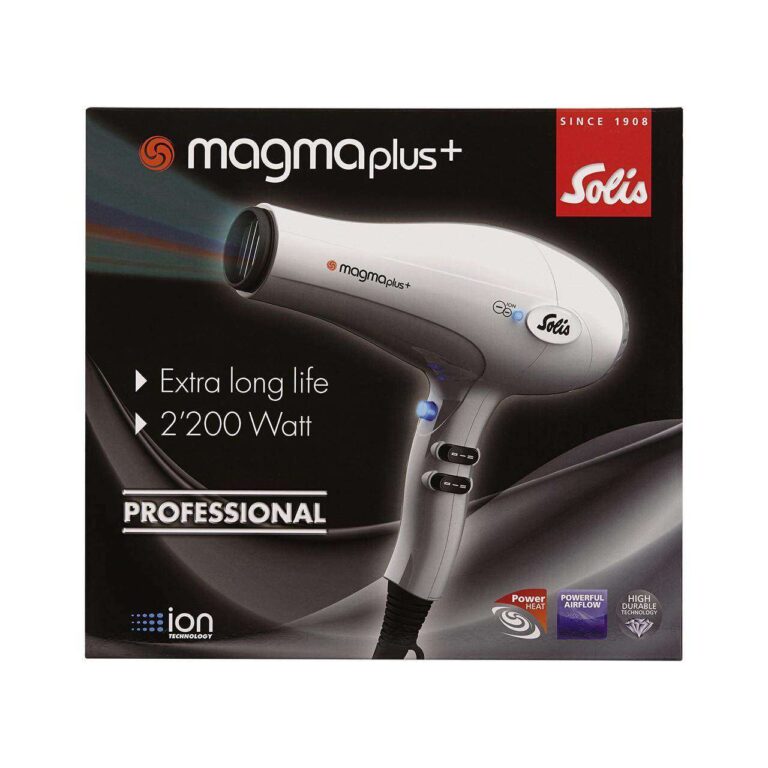 Solis Magma Plus(สีเทา) Hair Dryer 2,200 Watt ไดร์