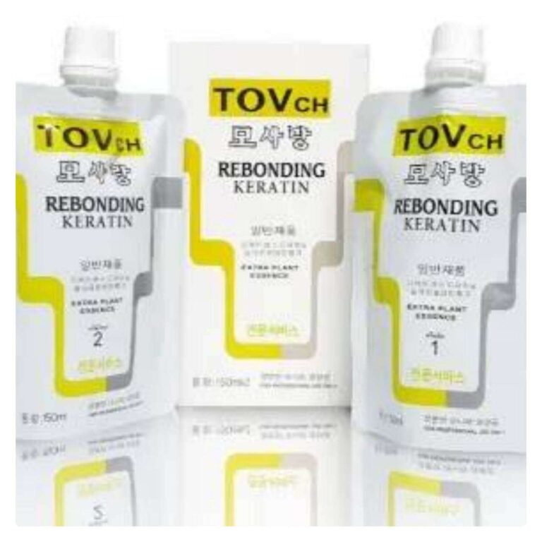 TOVch ชุดยืดรีบอนดิ่งเคราติน 1250ml.*2