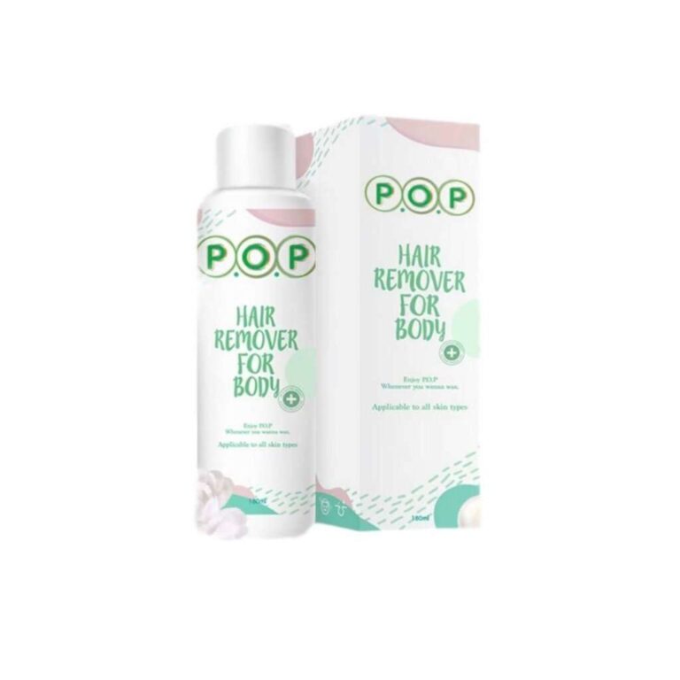 P.O.P HAIR REMOVAL FOR BODY 180 ml. พีโอพี ครีมมูสกำจัดขน