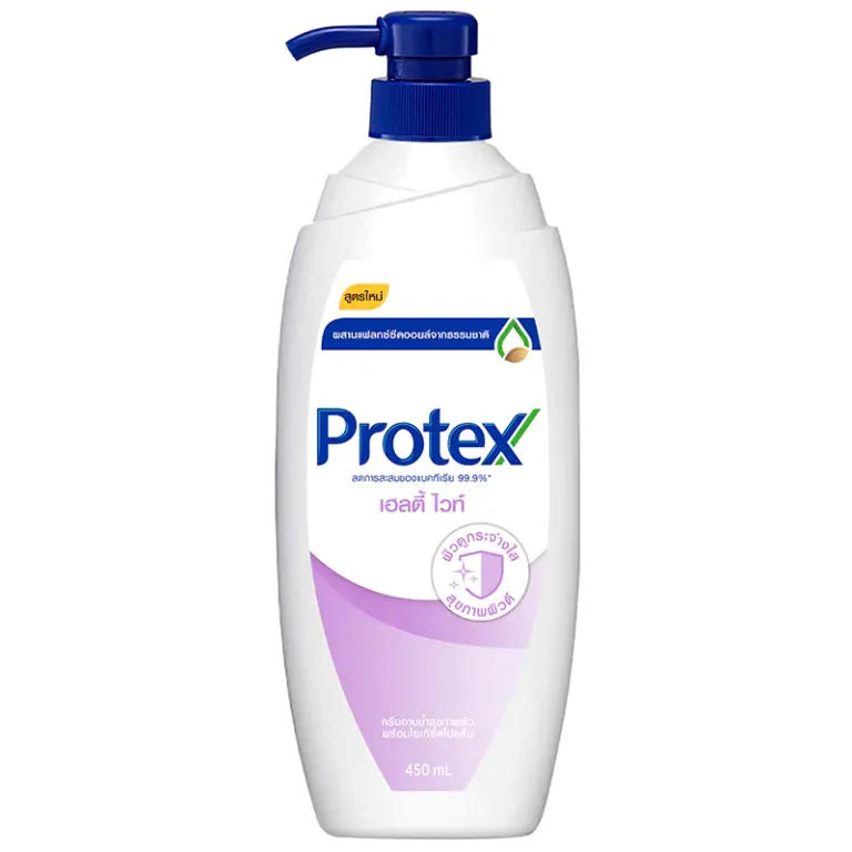 Protex โพรเทคส์ เฮลตี้ไวท์ครีมอาบน้ำ 450ml.