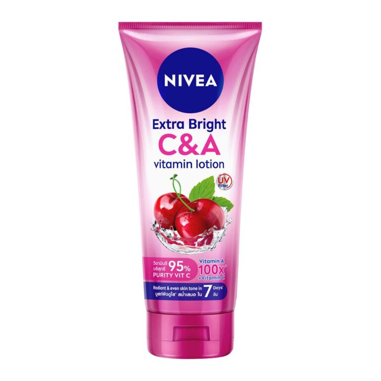 NIVEA นีเวีย เอ็กซ์ตร้า ไวท์ ซีแอนด์เอ วิตามินโลชั่นบำรุงผิวกาย 180 มล.