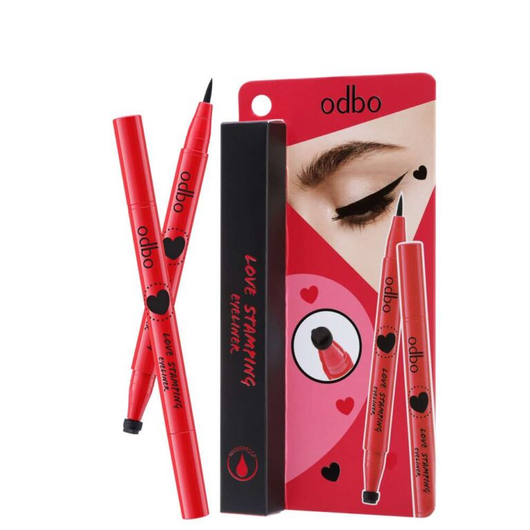 odbo Love Stamping Eyeliner OD353 โอดีบีโอ 2หัว อายไลเนอร์รูปหัวใจ ปั๊มหัวใจ