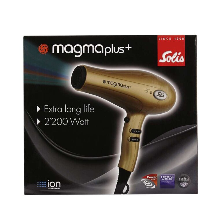 Solis Magma Plus(สีทอง) Hair Dryer 2,200 Watt ไดร์