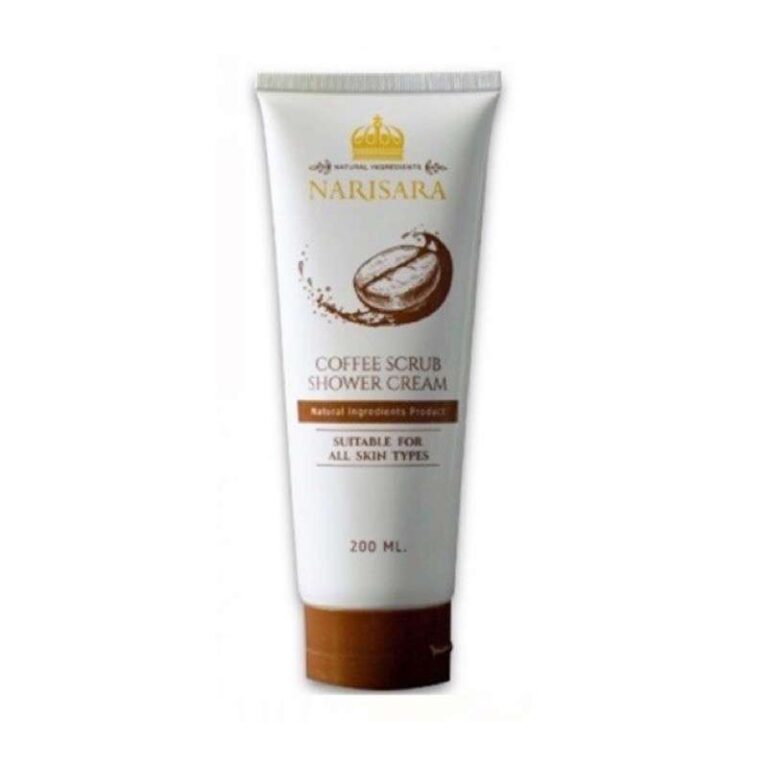 NARISARA COFFEE SCRUB SHOWER CREAM 200 ML.นริศราครีมอาบน้ำสครับกาแฟ 200ml.