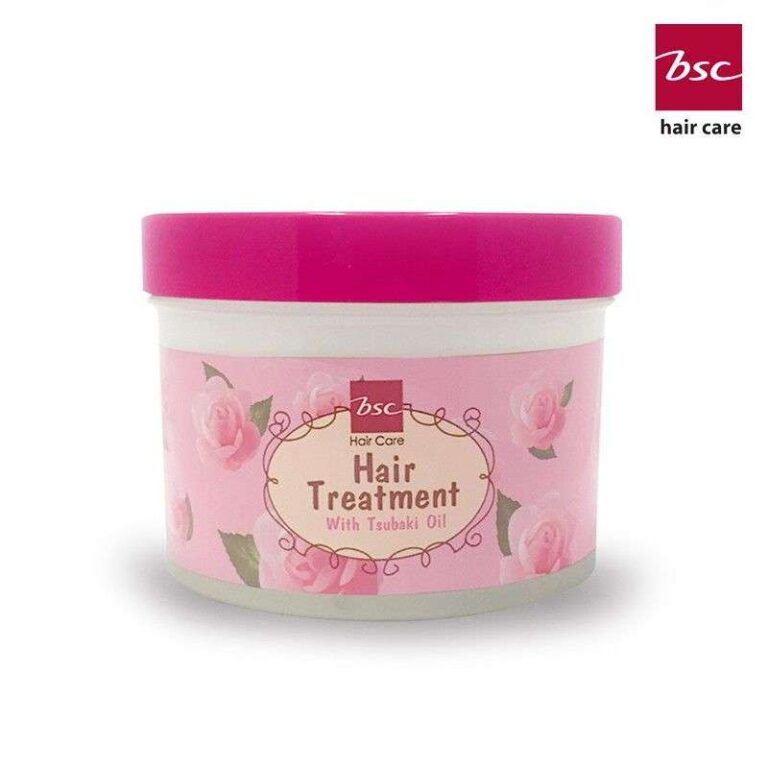 BSC Hair Treatment With Tsubaki Oil บีเอสซี ทรีทเม้นซูบากิออยล์ 450 g.