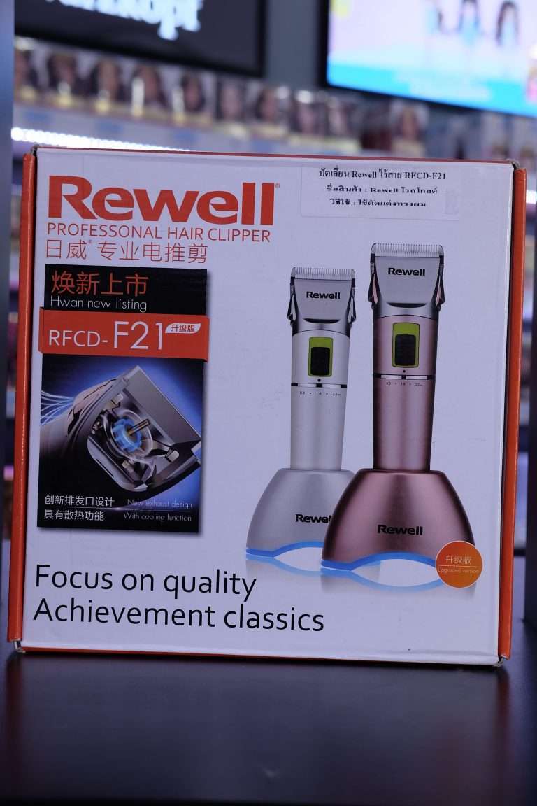 Rewell บัตตาเลี่ยนไร้สาย F21 Professional Hair Clipper