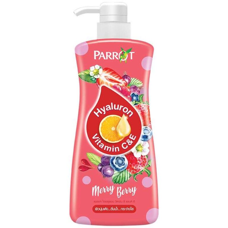 Parrot แพรอท ซี&อี เบอร์รี่ ครีมอาบน้ำ 200ml.