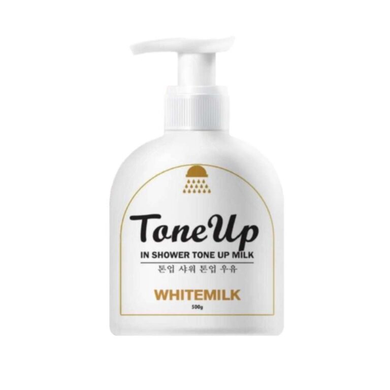 TONEUP SHOWER MILK 500 ML. ครีมอาบน้ำปรับผิวขาว น้ำนมแพะ