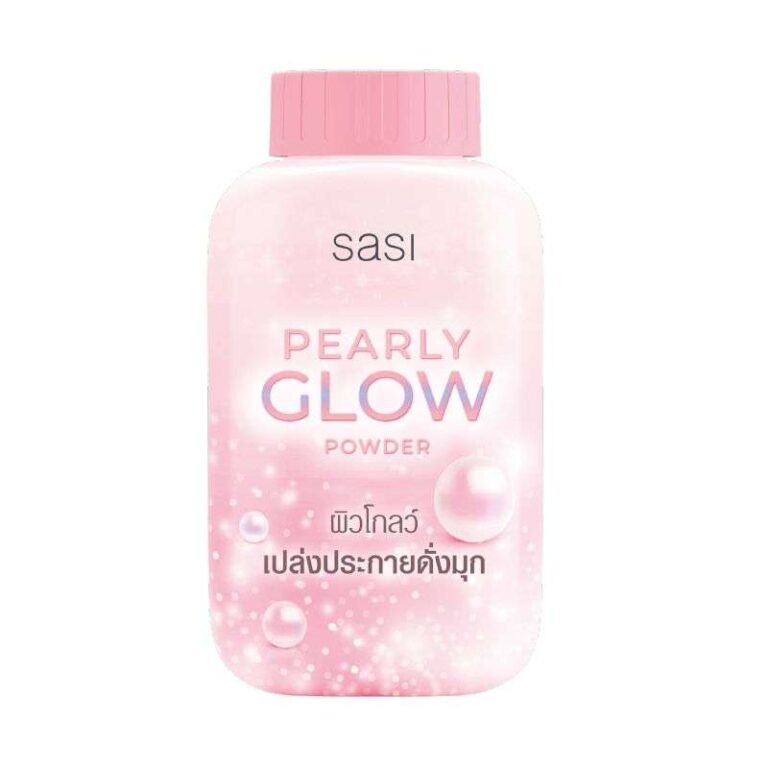 sasi ศศิ (ชมพู) เพิร์ลลี่โกลว์พาวเดอร์ 50g.