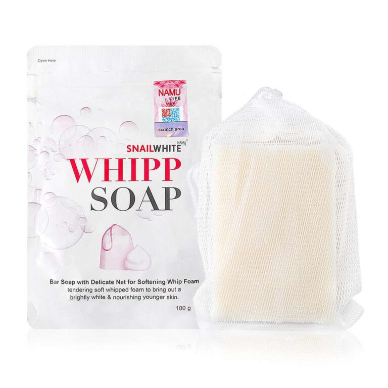 SNAILWHITE Namu Life SnailWhite Whipp Soap ขนาด 50กรัม