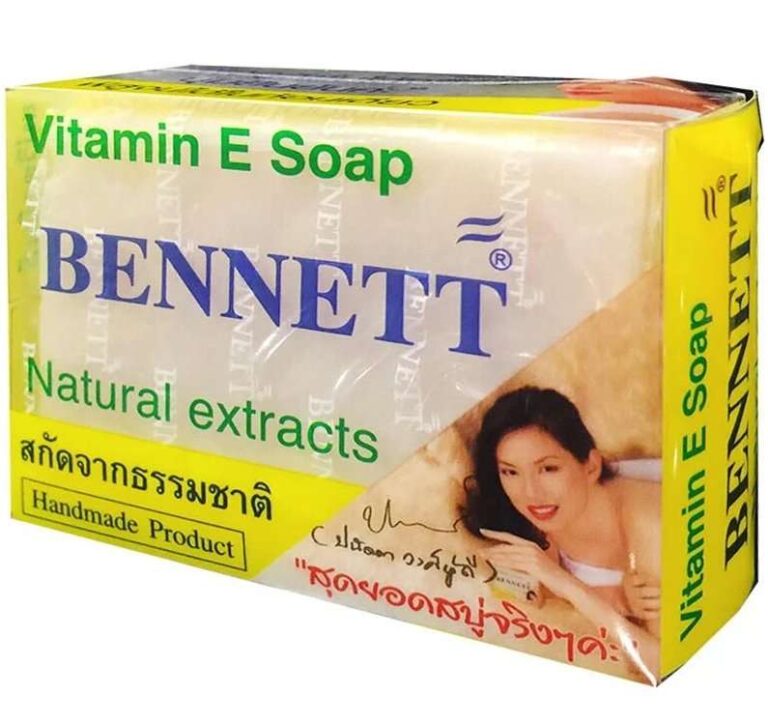 Bennett เบนเนท สบู่ วิตามินอี-นม 130g.