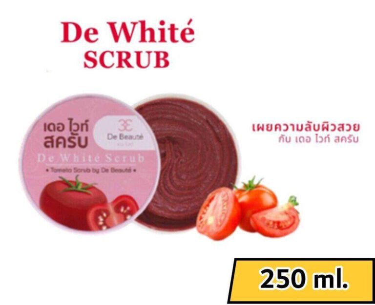 De Beaute เดอ โบเต้ ไวท์สครับ 250 กรัม