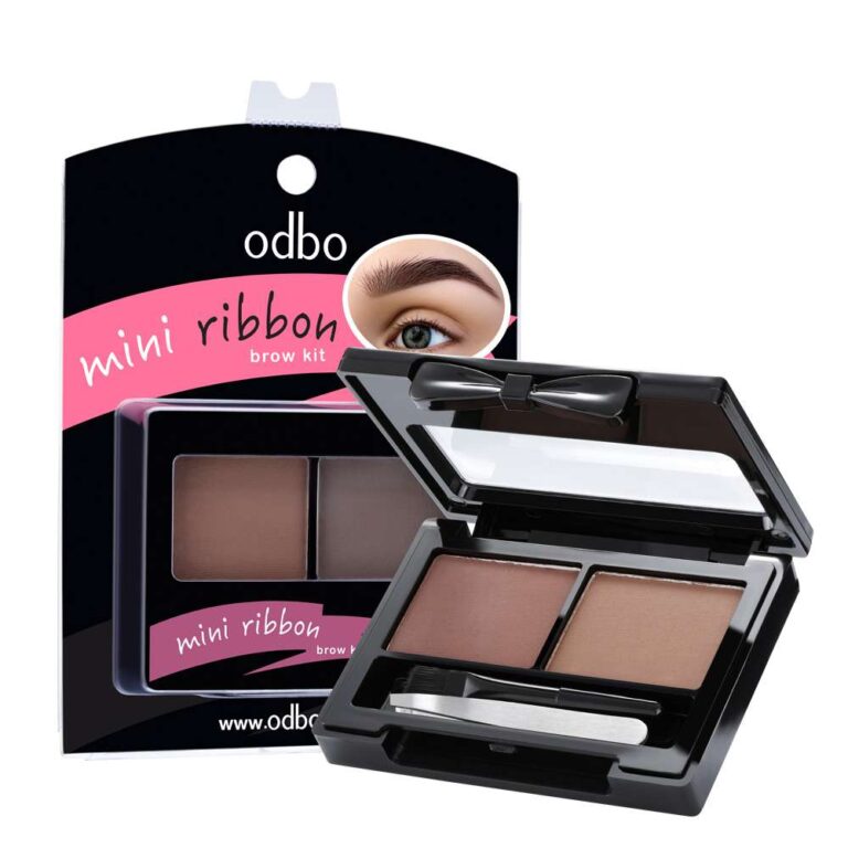 Odbo mini ribbon มินิริบบ้อนบราว สีน้ำตาลอ่อน