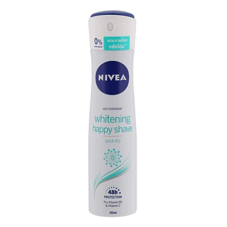 NIVEA นีเวีย ไวท์เทนนิ่ง แฮปปี้เซฟ สเปรย์  150มล.