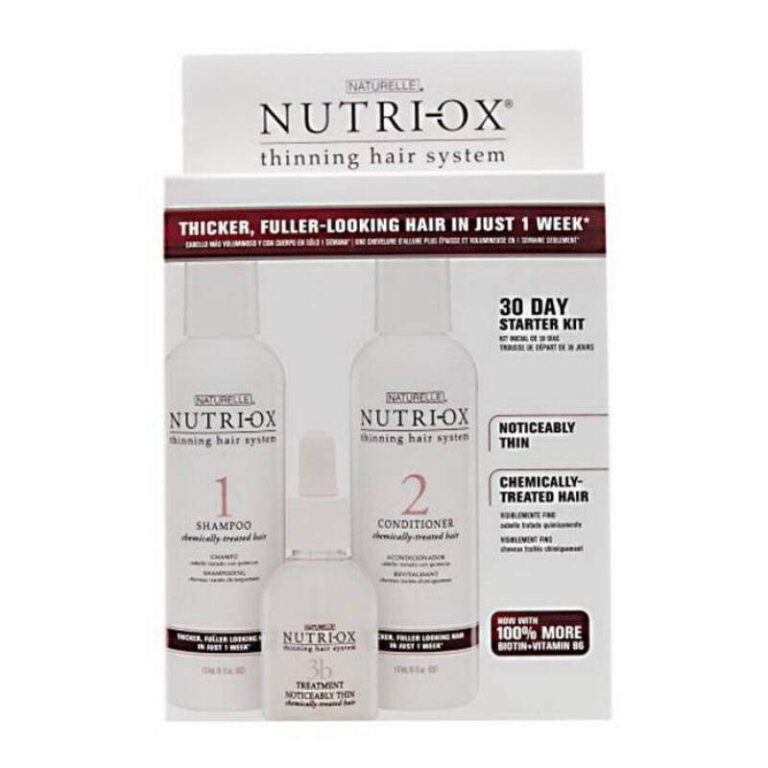 Nutri-ox 30 day starter kit ชุดบำรุงเส้นผมและหนังศรีษะสำหรับผมร่วง