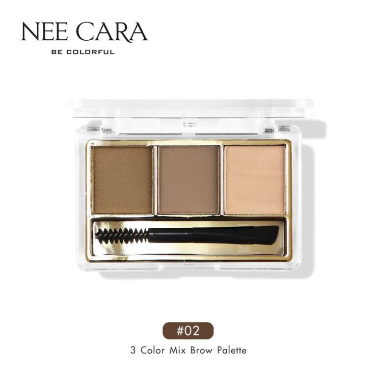 NEE CARA (N02) นีคาร่า พาเรทคิ้วเนื้อฝุ่น รุ่น N300