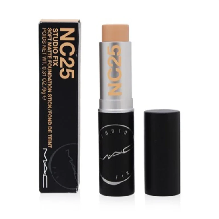 MAC Studio (NC25) Fix Fluid SPF15 แมค รองพื้น สำหรับผิวสองสี 30ml.