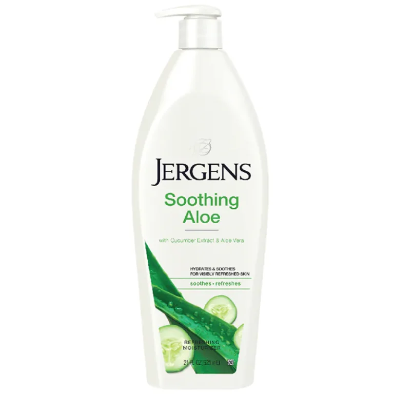 Jergens เจอร์เกนส์ ชูทติ่ง อโล รีเฟรชชิ่ง มอยเจอร์ โลชั่น 621ml.