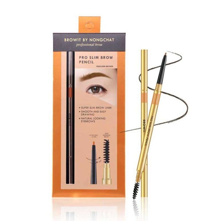 Browit (Golden Brown) บราวอิท บาย น้องฉัตร Pro Slim Brow Pencil