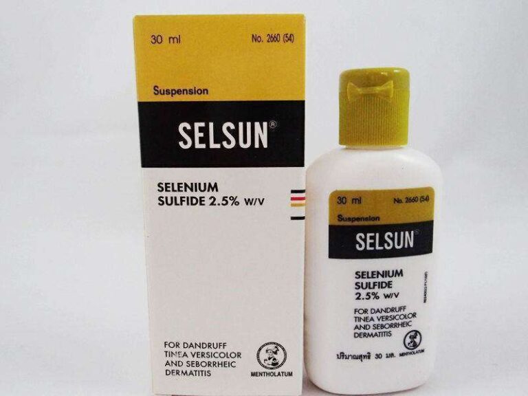 Selsun Shampoo เซลซั่น แชมพู ขจัดรังแค คันศรีษะ 30ml.